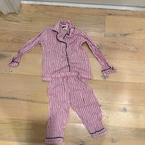 KOPI Pink Striped Kids Pajamas